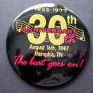 ELVIS 1935-77 30TH ANNIV THE BEAT GOES ON! PIN BUTTON