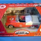 TEXACO PEDAL CAR 1955 CHEVY BEL AIR #12 RED & WHITE MIB