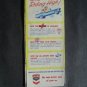 1956 CHEVRON Gasoline Road Touring Map Wyoming