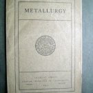 1902 American School Correspondence Metallurgy Book