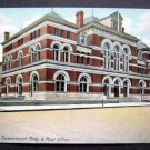 Government Building & Post Office Utica  N Y Postcard