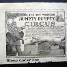Circa 1910 Humpty Dumpty Circus Good Housekeeping Adv