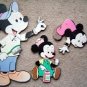 Mickey Mouse Disney Cardboard Wall Hangings Group of 3