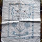 Linen Cross Stitch Alphabet Sampler Partially Made