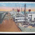New Orleans Louisiana Harbor View Seaport Postcard