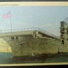 WWII U S Aircraft  Carrier in So. Calif Postcard