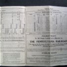 1930 Long Island Railroad Time Table Montauk Division