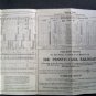 1930 Long Island Railroad Time Table Montauk Division