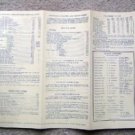 Canadian Pacific Princess Lines Sea Routes Table 1951