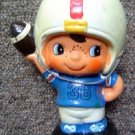 Ceramic Football Player Bank 6" Tall