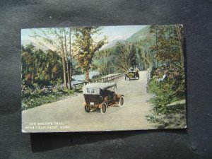 The Mohawk Trail Near Charlemont Mass Postcard