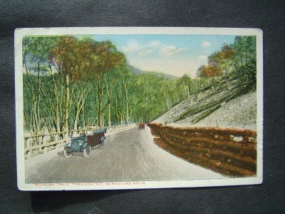 Mohawk Trail Through The Berkshire Hills Mass Postcard