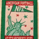NFL American Football at it's Highest Level Cloth Patch 1 3/4" x 2 1/4"