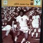 1977-1979 Sportscaster Card Soccer UEFA Junior Cup 17-12