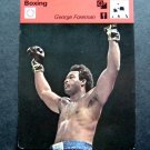1977-1979 Sportscaster Card Boxing George Foreman 14-03