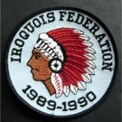 Iroquois Federation 1989-1990 Boy Scout BSA Patch 4"