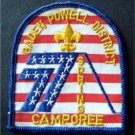 1977 Spring Camporee Baden Powell District Boy Scouts BSA Patch 4"