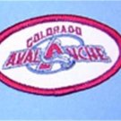 Colorado Avalanche Hockey Cloth Jacket 2 3/4" patch