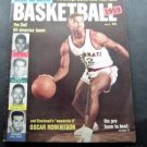 1959 Dell Sports Basketball Oscar Robertson cover Dell All America Jerry West