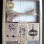 Hero Arts Decorate It Tags Merry & Bright 6 Stamps 2 inkers 20 Tags MIP