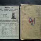 1940s Air Lift Pneumatic Spring Control Model-B Auto Truck Installation Manual