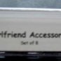 Stampin' Up! Rubber Stamps Mounted Girlfriend Accessories Set of 8 MIP Scraping