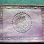 Vintage Massachusettensis Sigillum Republic 1910s Leather Mass Seal Patch