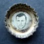 1960's Coke Bottle Cap Football NFL New England Patriots Tom Hennessey