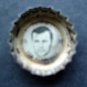 1960's Coke Bottle Cap Football NFL New England Patriots Tom Hennessey