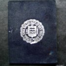 Vintage Yale University 1910s Leather Seal Patch 2 1/2" by 2"