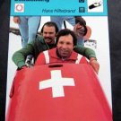 1977-1979 Sportscaster Card Bobsledding Hans Hiltebrand 14-24