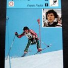 1977-1979 Sportscaster Card Alpine Skiing Fausto Radici 16-23