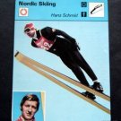 1977-1979 Sportscaster Card Nordic Skiing Hans Schmid 17-11