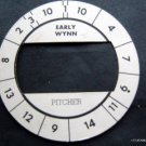 Cadaco All-Star Baseball Game Disk Early Wynn Pitcher