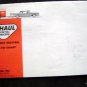 Vintage 1959 U-Hall Rental Trailers Movers Guide Booklet EX