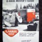 Vintage 1959 U-Hall Rental Trailers Movers Guide Booklet EX