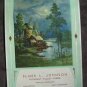 1945 Complete Calender Elmer L Johnson Pleasant Valley Farms N H ~ CRANE PRINT