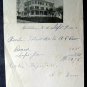 1907 Orig Letter Bill Head The Central House Bethlehem New Hampshire A P Rowe