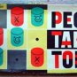 Vintage Peg Tak Toe Game by Pressman Wood Pegs