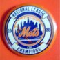 1986 New York Mets National League Champions Baseball Pin 1 1/4" Diameter