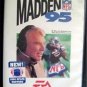 Madden 95 Football Video Game Sega Genesis EA Sports GA