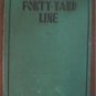 On the  Forty Yard Line Football Book 1932 1st Edition