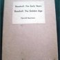 Baseball: The Early Years and The Golden Age 2 Vol Boxed Set by H Seymour 1971