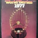 1977 World Series Baseball Program NY Yankees vs Los Angeles Dodgers