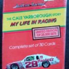 My Life in Racing Redline Card Set The Cale Yarborough Story MIB Sealed 30 Cards