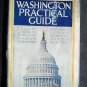 Vintage 1922 Washington D C Practical Guide Book 95 Illustrations with Map