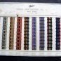 1890s ANTIQUE VOGUE MERCHANDISE SALESMEN  SAMPLE FASHION TRIM LACE BAND SHEET EX