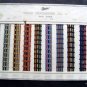 1890s ANTIQUE VOGUE MERCHANDISE SALESMEN  SAMPLE FASHION TRIM LACE BAND SHEET EX