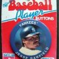 Jesse Barfield New York Yankees 1990 Button Pin 3" Diameter Original Cardboard