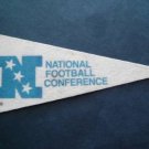 Vintage NFL Football Mini Pennant 9" NFC National Football Conference